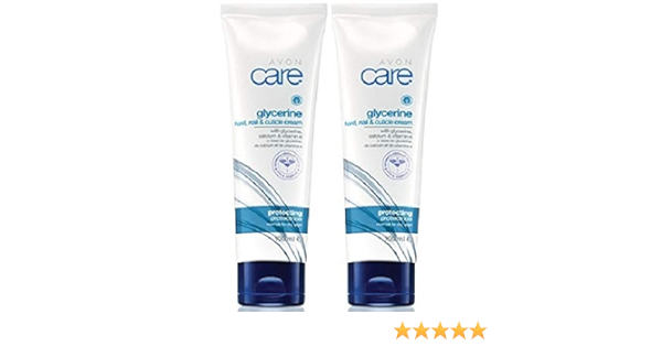 avon care glycerine hand nail cuticle cream