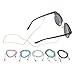Produktbild Soleebee 6 Stück Universal Brillen Ketten Perlen Schnur Multicolor Mode Metall Brillenband / Brillenkette / Brillen Cord / Sonnenbrille kette Hals Lanyard / Brillenhalter Hals Cord Strap
