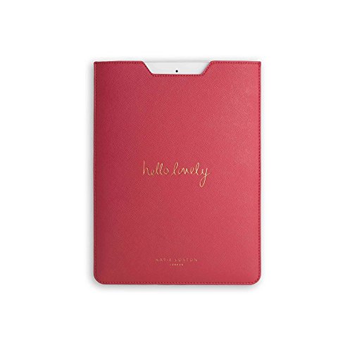 Preisvergleich Produktbild Katie Loxton iPad Sleeve – Hello Lovely Fuchsia Pink