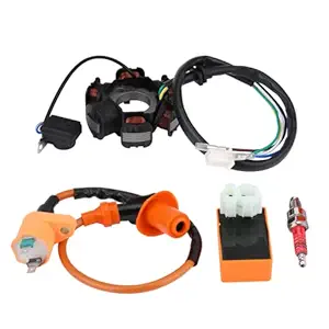 Ignition Coi, 6 Pin Racing CDI Solid and Heavy Duty High-quality Ignitor CDI Easily Installation for GY6 125cc 150cc Moped Scooter