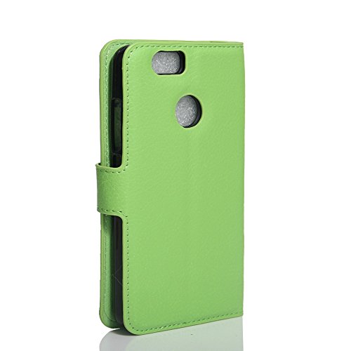 Huawei Nova Hülle,IVSO Hohe Qualität Case Folio Tasche Cover-mit Standfunction, ist für Huawei Nova Smartphone (5,0 Zoll) (Für Huawei Nova, Grün) - 5