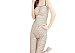 Caratcube Black Hot Sexy Intimate Lingerie Net Fabric Self Design Fish Net Body Stocking Open Crotch Nightwear Babydoll For Women (CTC - BD - 4) RS.342.00