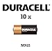 Produktbild 10x Duracell Security Alkaline Batterien MN21 / V23GA / 23A im Folienpack der Firma Vitamed Matthias Quinger
