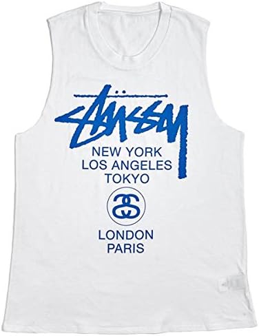 Stussy – World Tour Wmns Muscle T-Shirt, White
