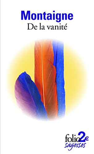 couverture de : De la vanit&eacute;
