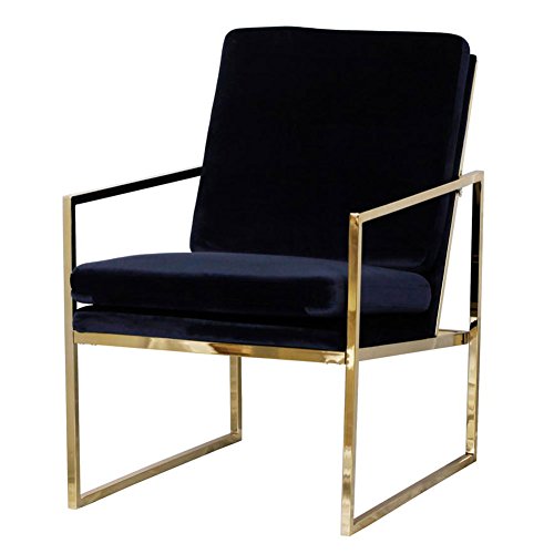 Mr.do Samt Sessel Stuhl Blau Dunkelblau Lounge Sessel, Kupfer Blick Messing Plattiert Gold Finish Stahl/Metall Rahmen, 1 Sitz Luxus Sofa für Wohnzimmer Schlafzimmer Club Cafe Skandinavisches Design Mr.do Samt Sessel Stuhl Blau Dunkelblau Lounge Sessel, Kupfer Blick Messing Plattiert Gold Finish Stahl/Metall Rahmen, 1 Sitz Luxus Sofa für Wohnzimmer Schlafzimmer Club Cafe Skandinavisches Design