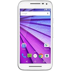 Motorola Moto G (3ª Generación) - Smartphone libre Android 6 (4G, pantalla 5", cámara 13 Mp, 8 GB, Quad Core 1.4 GHz, 1 GB de RAM), blanco