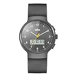 Braun Herren-Armbanduhr Analog Quarz Silikon - BN0159GYGYG