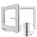 Produktbild Kellerfenster - Kunststoff - Fenster - weiß - BxH: 70x40 cm - DIN rechts - Sicherheitsbeschlag - verschiedene Maße
