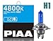Produktbild PIAA Halogenlampe [Astral weiß 4800 K] H1 12 V55 W 2 Stück Teilenummer HW205