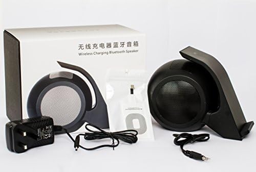 Wireless charger,SoundCore Portable Bluetooth 4.0 Stereo Speaker,7.5W Dual-Driver,Low Harmonic Distortion,WPC QI1.2 wireless charger from mobile phone