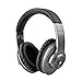 Produktbild teepao Active Noise Cancelling Kopfhörer, AOLVO Wireless Bluetooth faltbar Kopfhörer mit Mikrofon, Knob Schalter Steuerung, HiFi Stereo Headsets mit weichen Schwamm für Damen Herren Mädchen Jungen für Reisen grau