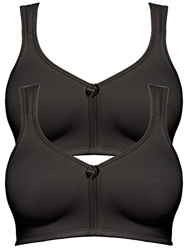 Preisvergleich Produktbild Susa 2er Sparpack Prothesen-BH 9848 = 100-D in Schwarz-Schwarz