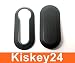 Produktbild KIS® Ersatz Schlüssel Gehäuse Schale Hülle für FIAT Punto 500 Bravo Schwarz