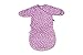 Baby Boum Unisex Baby 60cm Long Super Soft Car Seat Sleeping Bag with Arms and Scratch Mitts Purple 0-3 Months