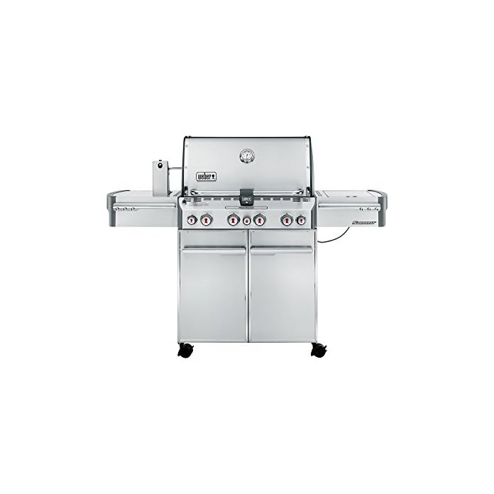 Weber 7170053 Summit S 470 Gbs Gasgrill 4 Brenner Edelstahl