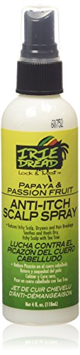 Irie Dread Anti-Itch Scalp Spray with Tea Tree Papaya and Passion Fruit 118 ml