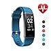 Produktbild Letsfit Fitness Tracker mit Pulsmesser Fitness Armband Wasserdicht IP67 Schrittzähler Uhr Pulsuhren Smart Armband Uhr Aktivitätstracker mit Schlaf Monitor Kompatibel mit Android iOS Smartphone