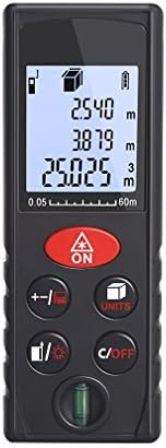 Digital Distance Meter 60m, Handle Distance Measure, Digital Measure Tool, Rangefinder Measure Distance/Area/Volume/Pythagorean Theorem