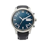 Lemumu Multifunktionshebel Schickes Armband/Smart Watch/Bluetooth 4.0/GPS/SIM-TF-Karte Pulsmesser Uhr, Schwarz