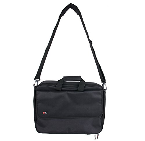 Gepolsterte Laptop-Tasche für Fujitsu LIFEBOOK A512 NG Notebook 15.6 Zoll – wasserabweisendes Nylongewebe – stabil, leicht und haltbar – von DuraGadget - 8