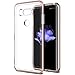 Produktbild VRS Design, LG V30 Hülle,Crystal Bumper [Rosagold] Doppelschichter Schutz schlagfesten Handyhülle robust Bumper Premium TPU hart Silikon und PC durchsichtig Cover