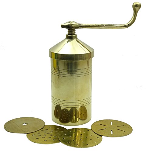 Sev Sancha Für indische Snack / Murukku / Noodle Maker mit 4 verschiedenen Disc Vorlagen