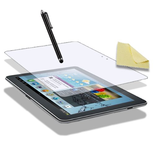 3in1 SET 360° Tab3 10.1 Schutzhülle + Folie + Pen Samsung Galaxy Tab 3 P5200 P5210 P5220 Tasche Etui (Rosa) - 2