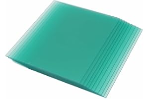 Besttoolifes Clear PC Welding Protective-Cover Lens Plate, Welding Helmet Screen Outer Replacement Lens for Welding Helmet Replacement(133 * 114mm)