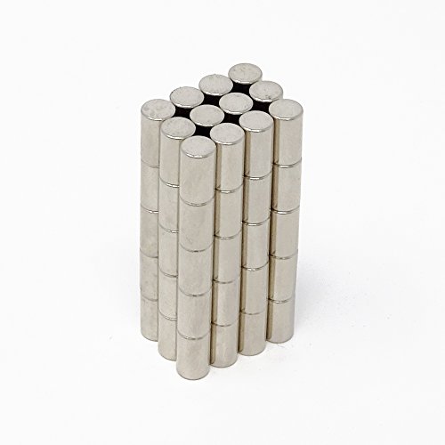 20 Stück SBS® Neodym Magnet Stabmagnet Ø 5x5mm - 2