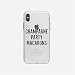 Produktbild licaso Apple iPhone X Handyhülle Smartphone Apple Case aus TPU mit Champagne Party Macarons Print Motiv Slim Design Transparent Cover Schutz Hülle Protector Soft Aufdruck Lustig Funny Druck