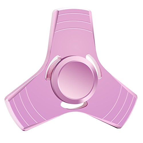 Fidget Spinner EDC Hand Spinner Focus Fingertip Spinner Fidget Toys Metal High Speed Relieving ADHD, OCD , Anxiety, Stress and Boredom - Up to 5 Mins (Pink) Fidget Spinner EDC Hand Spinner Focus Fingertip Spinner Fidget Toys Metal High Speed Relieving ADHD, OCD , Anxiety, Stress and Boredom - Up to 5 Mins (Pink)