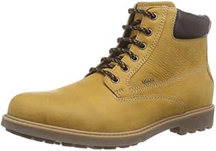 Geox U Norwolk B, Stivaletti, Uomo, Beige (Biscuit), 42