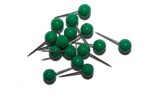 dalipo 31011 - Markiernadeln, 50 Stück, grün