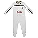 Tottenham Hotspur FC Official Football Gift Home Kit Baby Sleepsuit 6-9 Months