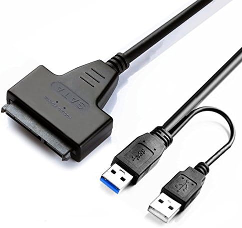 IIEasy USB3.0 To Sata Serial ATA 15+7 22p Converter Adapter Cable For 2.5" 2.5 Inch HDD Laptop Hard Drive U3TOSA02