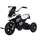 Produktbild DDMD Kinder Dreirad simuliert Motorrad Aussehen Kinder 3 Rad Pedal Bike, für 2-7 Jahre Kinder und Kleinkinder,White