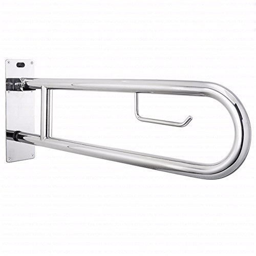MDRWSafety Handrail Disabled Toilet Handrails Can Be Turned Over