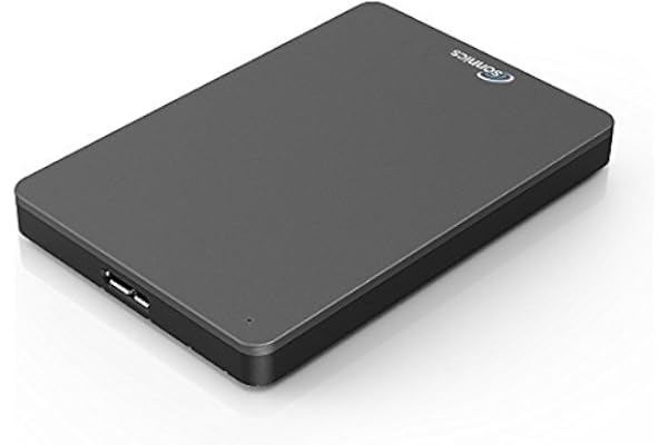 Sonnics 320GB Gris Oscuro Disco duro externo portátil de Velocidad de transferencia ultrarrápida USB 3.0 para PC Windows, Apple Mac, Smart TV, XBOX ONE y PS4