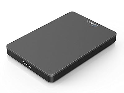 Sonnics 320 GO gris foncé Disque dur externe disque dur portable USB 3.0 Super rapide Vitesse de transfert pour une utilisation avec un PC Windows, Apple Mac, Xbox One et PS4
