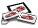 Produktbild Koolart Cartoon Auto Porsche Carrera S Schlüsselring Magnet Untersetzer Geschenkpaket - Rot