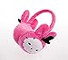 Cute Rabbit Kids Earmuff Durable Winter Baby Earflap Keep Warm with PlushFuchsia