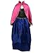 Produktbild D'amelie Eiskönigin Prinzessin Kostüm Kinder Glanz Kleid Mädchen Weihnachten Verkleidung Karneval Rollenspiele Party Halloween Fest