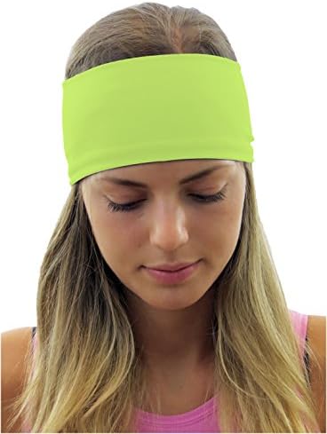 ice cream CLASSIC Giallo Fluo Yellow Fitness headband: Deliciously Crafted, Ultra Comfy &amp; Machine-Washable