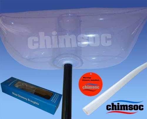 Chimsoc - Small Square - Balloon For Chimney Up To 23cm x 23cm