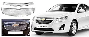 CAR SAAZ Bentley Type Front Chrome Grill Compatible with Cruze (2010-2016)