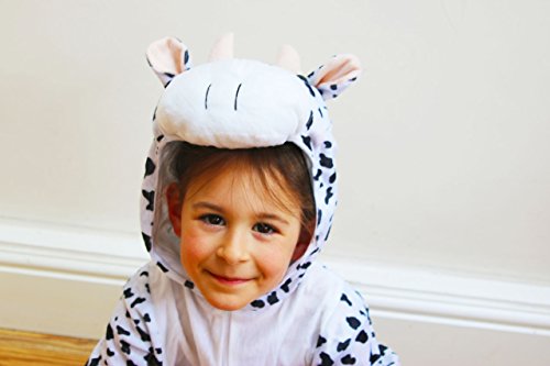 Fun Play Cow costume- Animal Onesie Kids 3-5 years old M