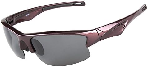 Mens Polarised Sports Sunglasses Glare-Free For Driving Cycling Golf Fishing motorcycle Running