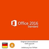 MS Office 2016 Standard 32 bit & 64 bit Vollversion Original Lizenzschl�ssel per Post und E-Mail + Anleitung von TPFNet� - Versand maximal 60Min - 