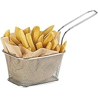 Amasawa Edelstahl Frittierkorb - Faltbar Für Pommes & Gemüse